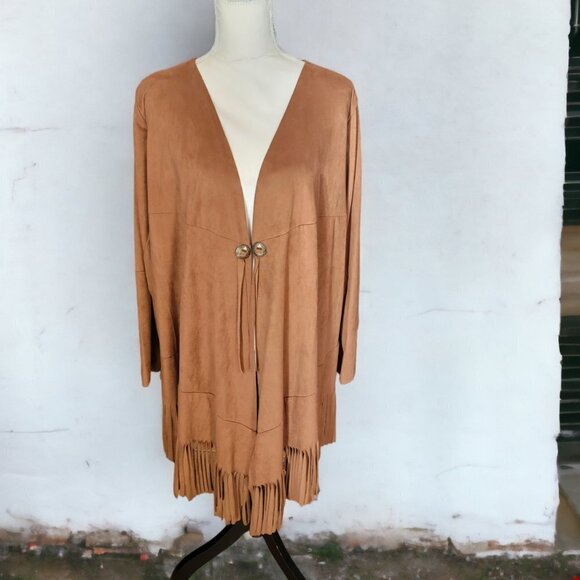 Wrangler Jackets & Blazers - NWOT Wrangler Southwestern Design Jacket Long Sleeves Back Design in Size Large